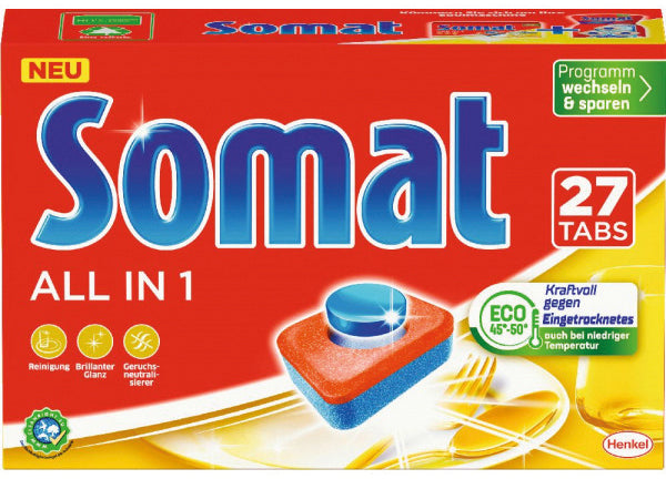 Somat All in 1 Spülmaschinentabs 27 er