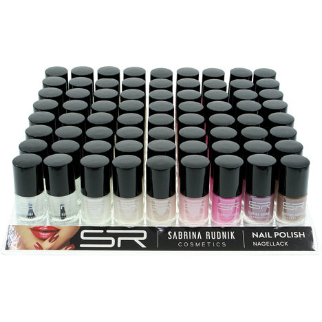 Nagellack Sabrina Nude-Töne 72er im Tray, 12ml