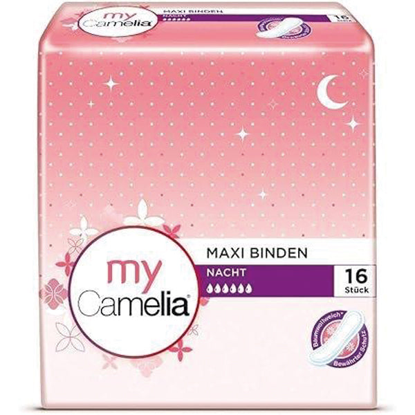 Camelia Maxi-Binden Nacht 16er