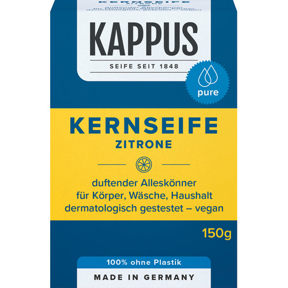 Seife Kappus Kernseife Zitrone 150g