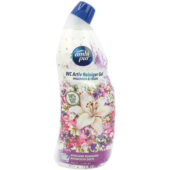 WC Reinigungsgel Ambi Pur 750ml White Flowers