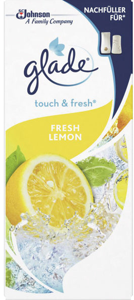 <![CDATA[Glade Touch & Fresh Minispray NF 10ml Lemon]]>