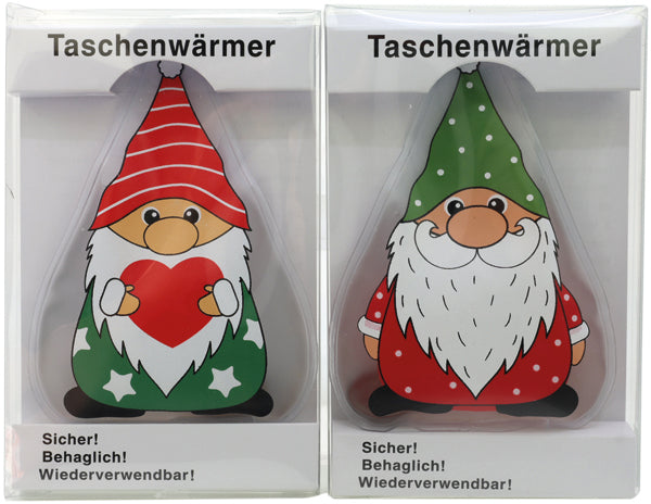 Handwärmer mit Klick, Wichtel-Designs sortiert, verpackt in