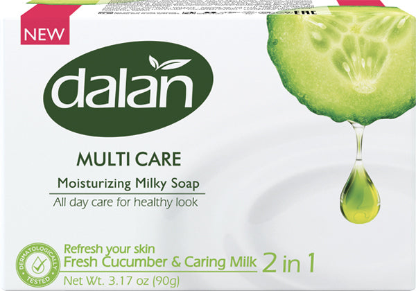 <![CDATA[Seife DALAN 90g Multi Care Gurke & Milch]]>