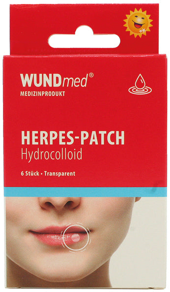 Wundverband Herpes Patch 15x15mm 6er