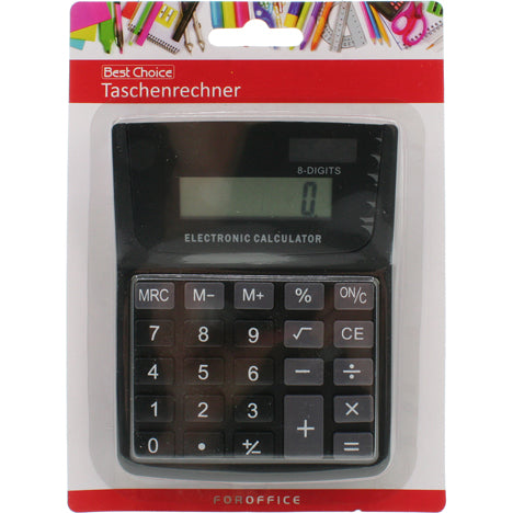 Taschenrechner 10x13cm auf Karte