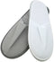 Gästeslipper Frottee 36/37 - 44/45 weiss, grau,