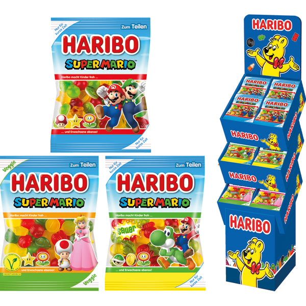 Food Haribo 175/160g "Super Mario" 146er Display