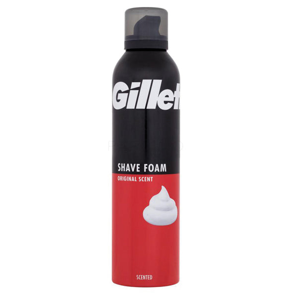 Gillette Rasierschaum 300ml Normal Rot