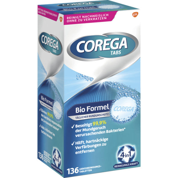 Corega Tabs Bio Formel 136er