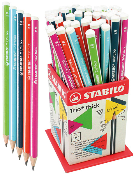 Bleistift STABILO Trio dick 48 in Display