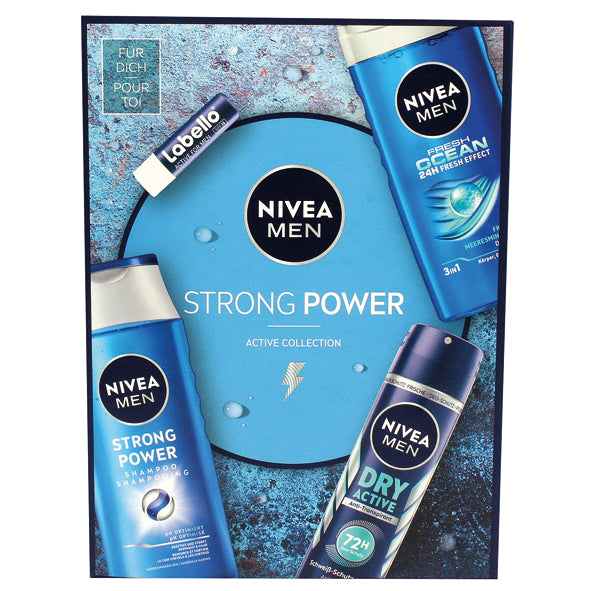 Nivea Men GP 'Stong Power' Deo 150ml + Dusch