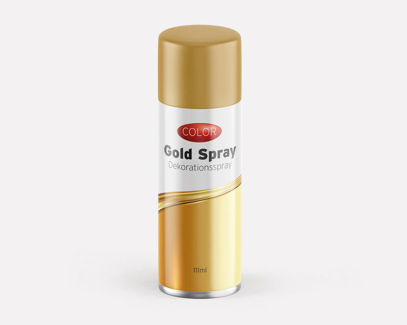 Deko-Goldspray 85 g / 111 ml 24 Stück in Dispay