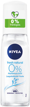 Nivea Deozerstäuber 75ml Fresh Natural