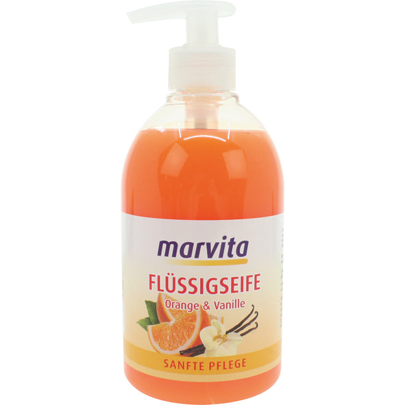 <![CDATA[Seife flüssig Marvita 500ml Orange & Vanille]]>