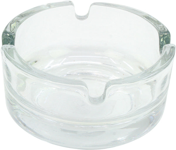 Aschenbecher Glas klein 7x3,5cm transparent