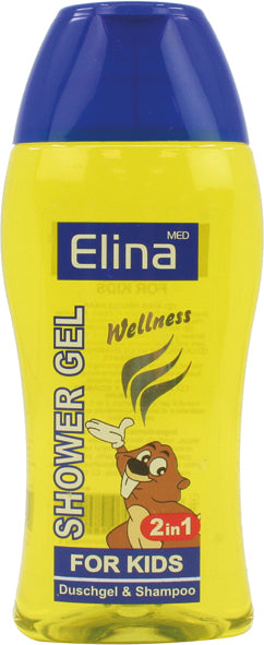 Dusch Gel Elina Wellness 250ml for Kids 2in1