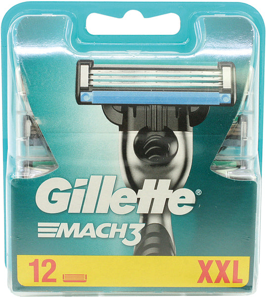 Gillette Mach3 12er Klingen