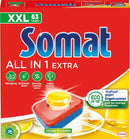 Somat All in 1 Spülmaschinentabs XXL 63 Stück