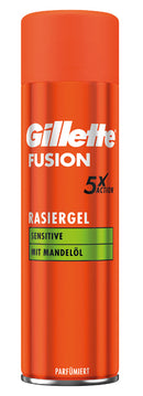 Gillette Fusion Rasiergel 200ml empfindliche Haut