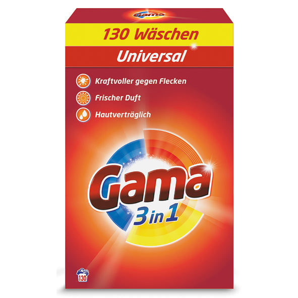 Gama Universalwaschmittel 130WL 8,45kg Packung