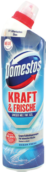 Domestos WC-Reiniger Gel 750ml Aktiv Kraft Ocean