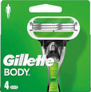 Gillette Body 4er Klingen