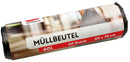 Müllbeutel 60L 60x70cm 50er auf Rolle grau