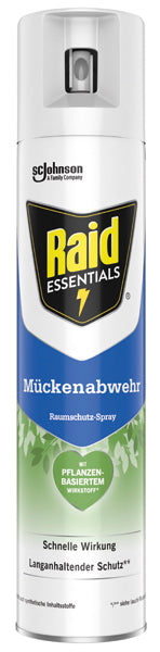 Raid Essentials Mücken Raumschutz-Spray 300ml