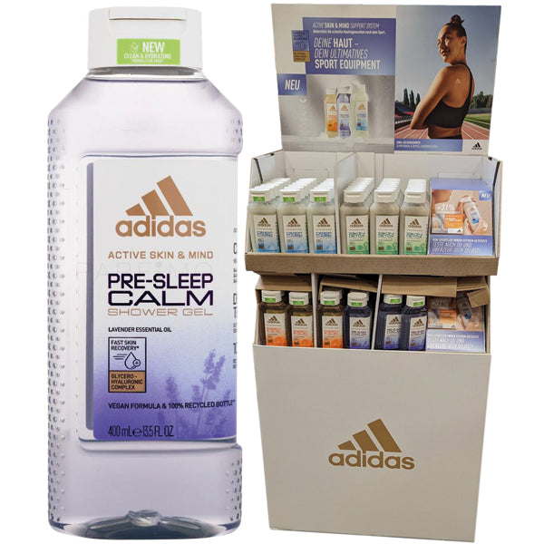 Adidas Dusch 250ml 70er Display 4fach sortiert