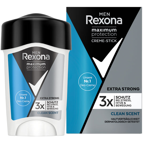 Rexona stick 45ml Men maximum protection Clean