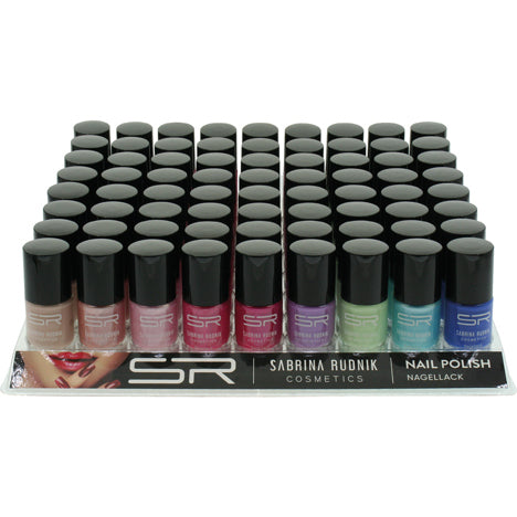 Nagellack Sabrina Trendfarben 12ml, 72er Tray