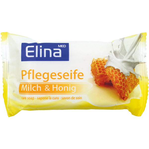 <![CDATA[Seife Elina Milch & Honig 80g Stück in Folie]]>