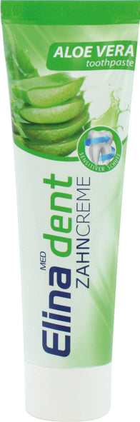 Elina Aloe Vera Zahncreme 100ml mit Fluorid