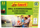 Grill-/Kohleanzünder Öko 32er Würfel 100% FSC