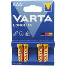 Batterie VARTA Micro AAA 4er Longlife Alkaline