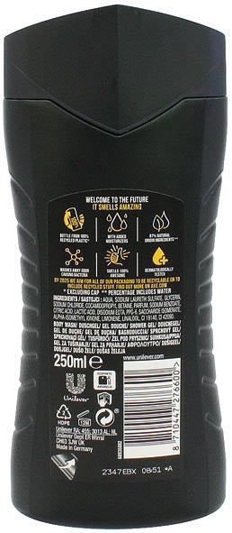 Axe Dusch 250ml Black