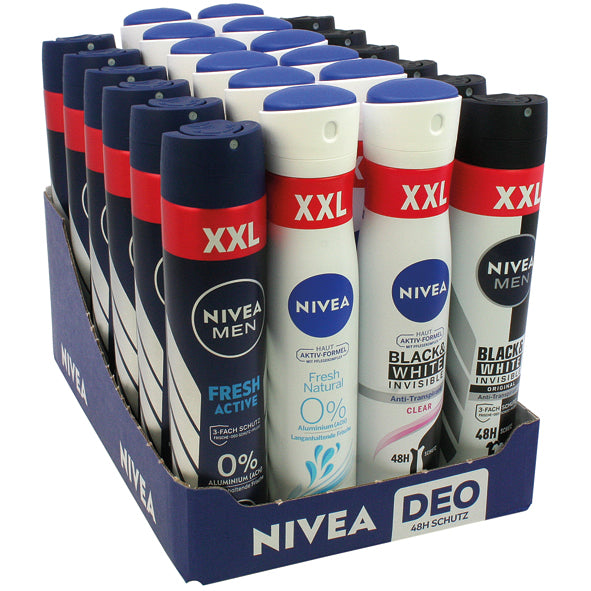 Nivea Deospray 200ml 24er Mixkarton