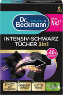 Dr. Beckmann Intensiv-Schwarz Tücher 3in1 6 Stück