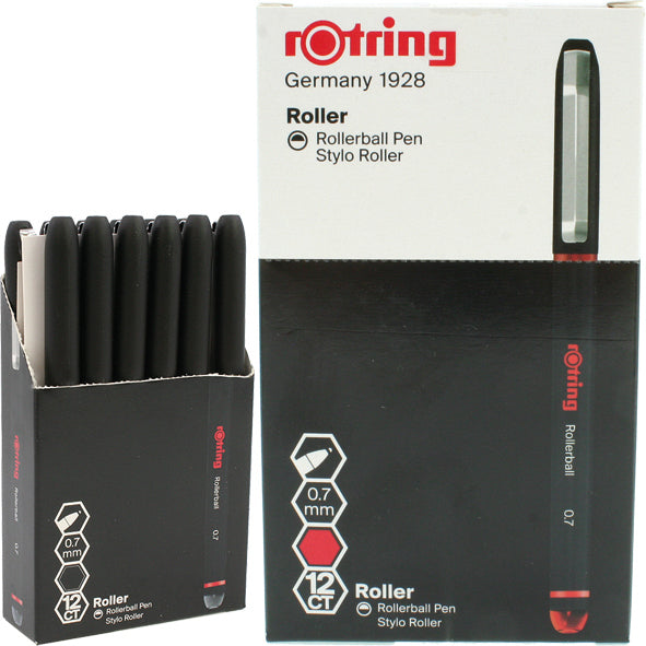 Tintenroller Rotring 0,7 mm Rot 12 Stück