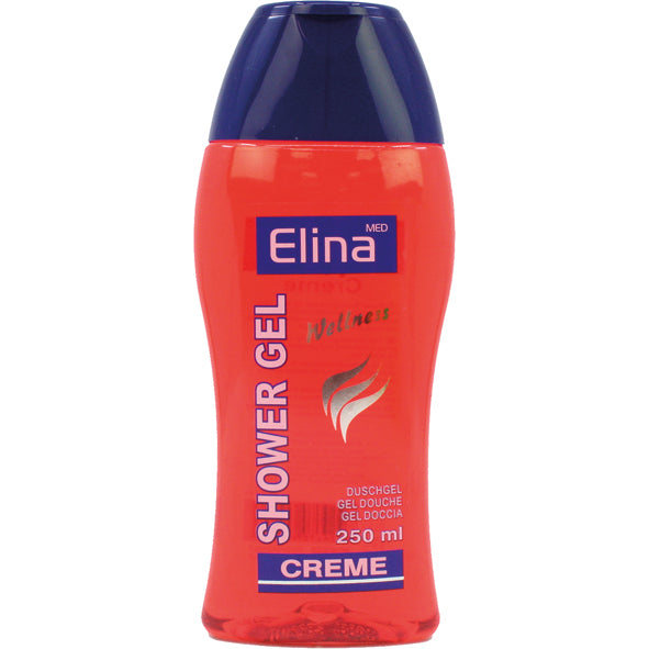 Dusch Gel Elina Wellness 250ml Creme