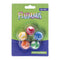 Flummi, 5er Set, ca. 2,7cm D verschiedene Farben, Blister