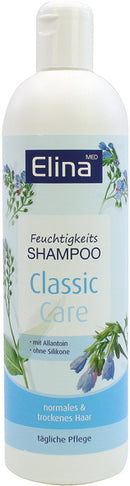 Shampoo Elina med 500ml Feuchtigkeit Sensitive