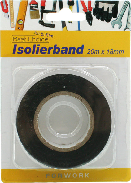 Klebeband Isolierband 20m x 18mm auf Karte