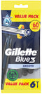 Gillette Blue3 Einwegrasierer Smooth 6er