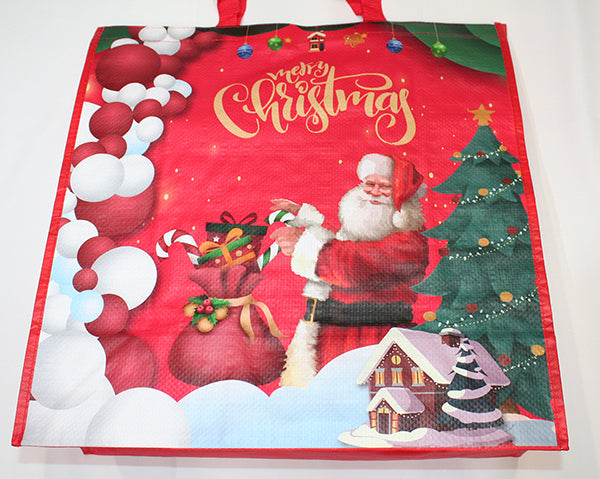 Weihnachtsshopper XXL 45x45x20cm, mit tollem Santamotiv,