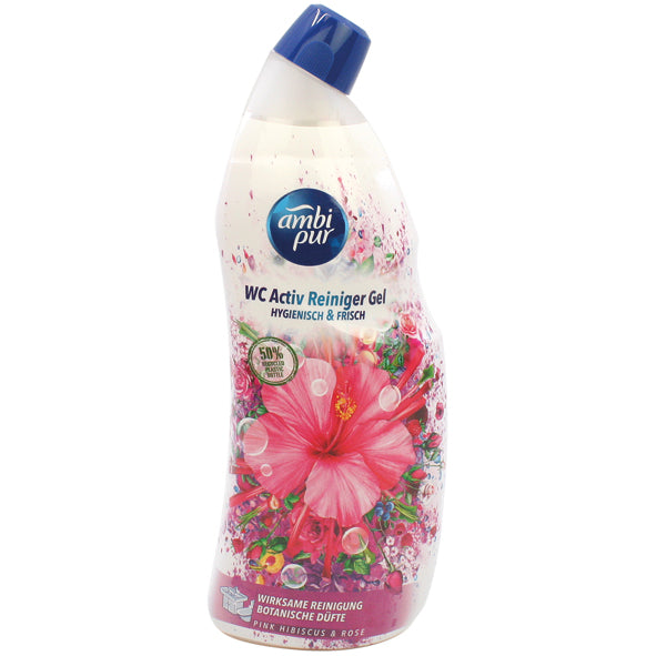 <![CDATA[WC Reinigungsgel Ambi Pur 750ml Hibiscus & Rose]]>