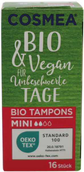 <![CDATA[Cosmea Tampons Mini 16er Bio & Vegan]]>