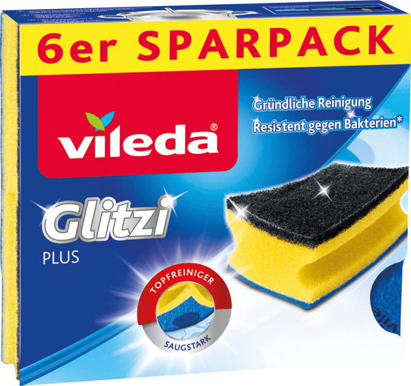 Vileda Glitzi Plus Topfreiniger 6er