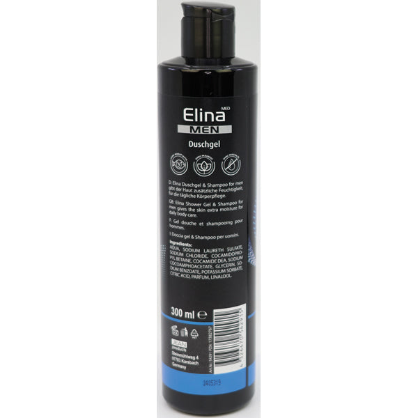 Dusch Gel Elina 300ml for Men 3in1 Cool Power